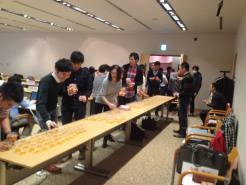 利きビールの様子