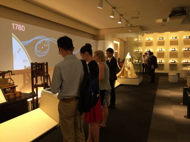 歴代のブラザー製品を見学