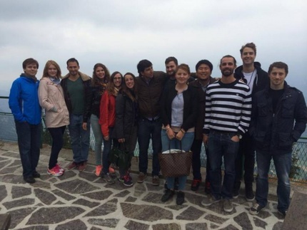 様々な国籍の学生が参加