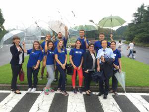 TOYOTA企業訪問にて