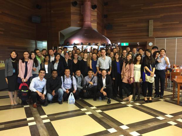 ツアーの最後に全員で集合写真