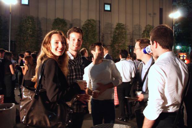 国際色豊かな様子