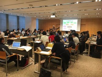 講義風景　戦力的事業計画