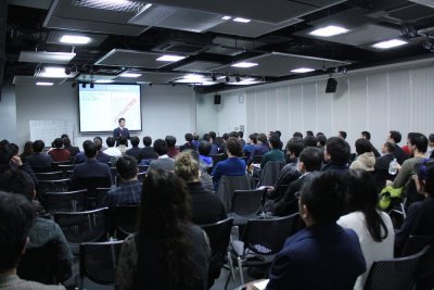 講義風景　戦力的事業計画