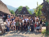 白川郷にてat Shirakawa village