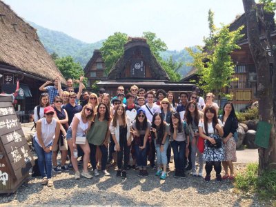 白川郷にてat Shirakawa village