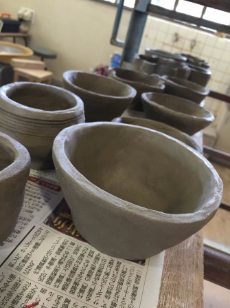 初めての陶芸作品たち