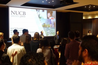 学長のスピーチ