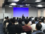 ケースライティング発表会の様子