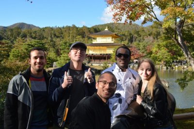 京都旅行の様子