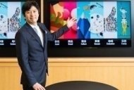 栗本先生のインタビュー風景