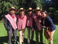 Farewell partyにて