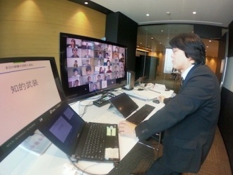 三宅教授の授業風景