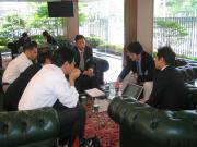 ロビーにて個別相談