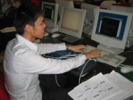 現場さながらの実践的な実習