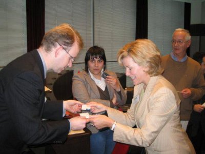 笑顔がすてきなMrs.Sheppard先生