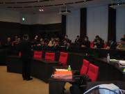 主任教授の開会宣言