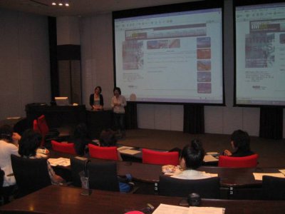 タイ・タマサート大学プレゼンテーション