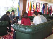 個別相談の様子