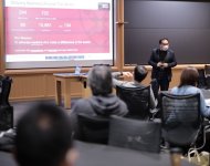 留学説明会の様子