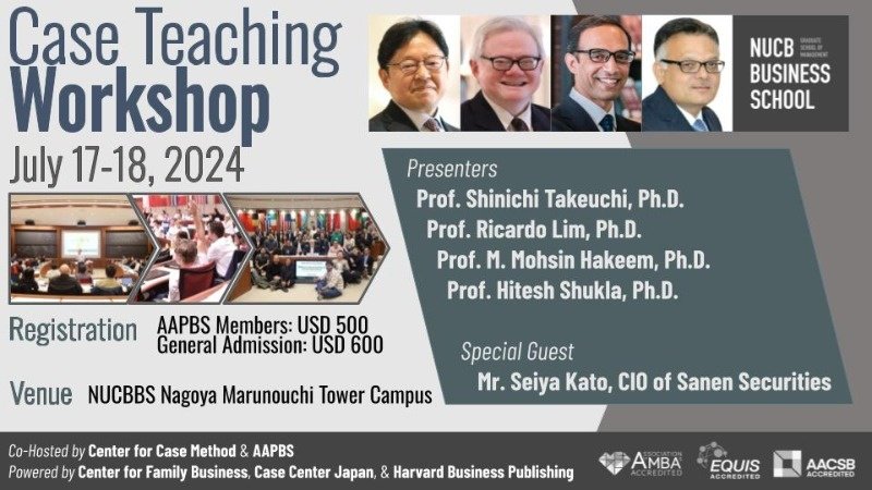 Case method educators: Join us for the AAPBS Case Teaching