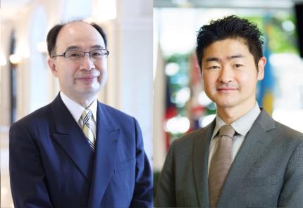 古賀健太郎 教授と伊藤博 教授