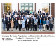 Changing the Game: ハーバードビジネススクール 2021